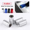 4PCS Car Valve Cap Tires Wheels Dust Covers Car Styling For Mitsubishi Ralliart Space Star Lancer Outlander Xl Eclipse Cross Asx