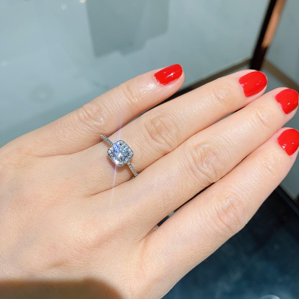 Jewelry Popular Simulation Diamond Eight Hearts Eight Arrows Retro Ring Temperament Jewelry Retro Ring