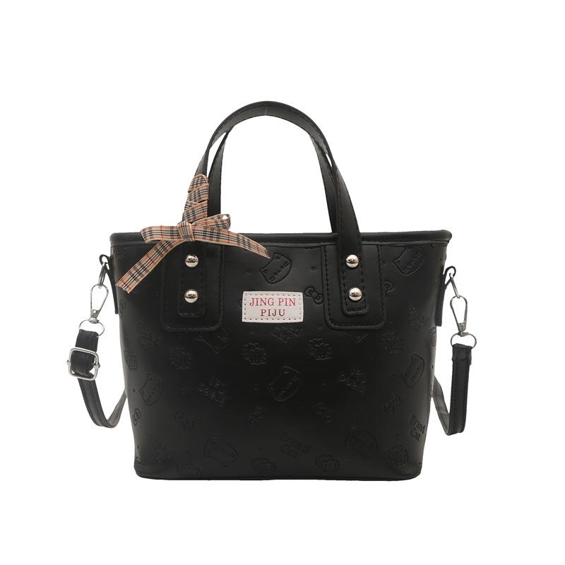 Small Bag Women's Spring and Summer New Texture Niche Design Retro Versatile Messenger Bag Portable Bucket Bag