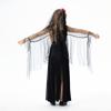 Halloween Kinderkostüm Mädchen Dunkler Dämon Geisterbraut Langes Kleid Vampir Hexe Europäisches und Amerikanisches Lustiges Showkostüm