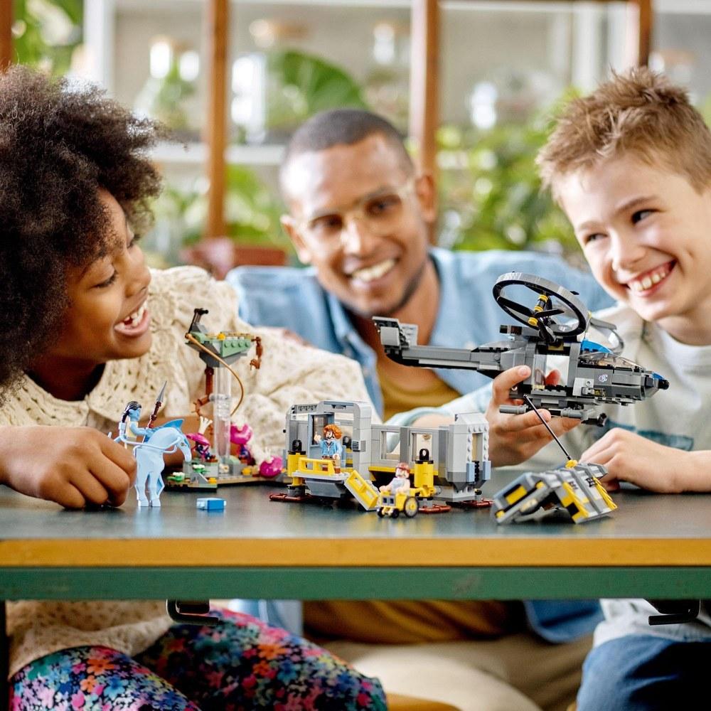 LEGO Avatar Pandora Sky Mountain and RDA Samson 75573 Toy Block Set Fantasy Movie Gift for Boys and Girls Aged 9 and Up