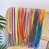 90cm Mix Colorful Hair Braids Rope Strands for Women and Girls DIY Ponytail Braiders Ladies Styling Hair Accessories