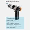 9000Pa Wireless Car Vacuum Cleaner Strong Suction Handheld Car Vacuum Cleaner Home&Car Dual Use Vacuum and Blow Home Appliance