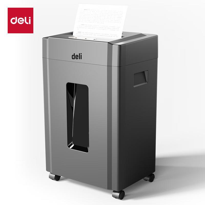 Deli Commercial & Office Paper Shredder CN plug (adapter included)