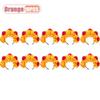 1-10pcs Day of the Dead Marigold Headband Artificial Flower Crown for Women Halloween Party Fiesta Costume Accessory