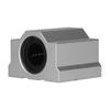 SCS25UU Slide Block Linear Motion Bearing Ball Aluminum Alloy Closed Linear Bearing Slide Block for