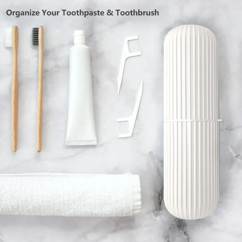 Portable Protect Holder Case Travel Camping Storage Box Useful for Storing Makeup Brushes and Toothbrush Accessories Set