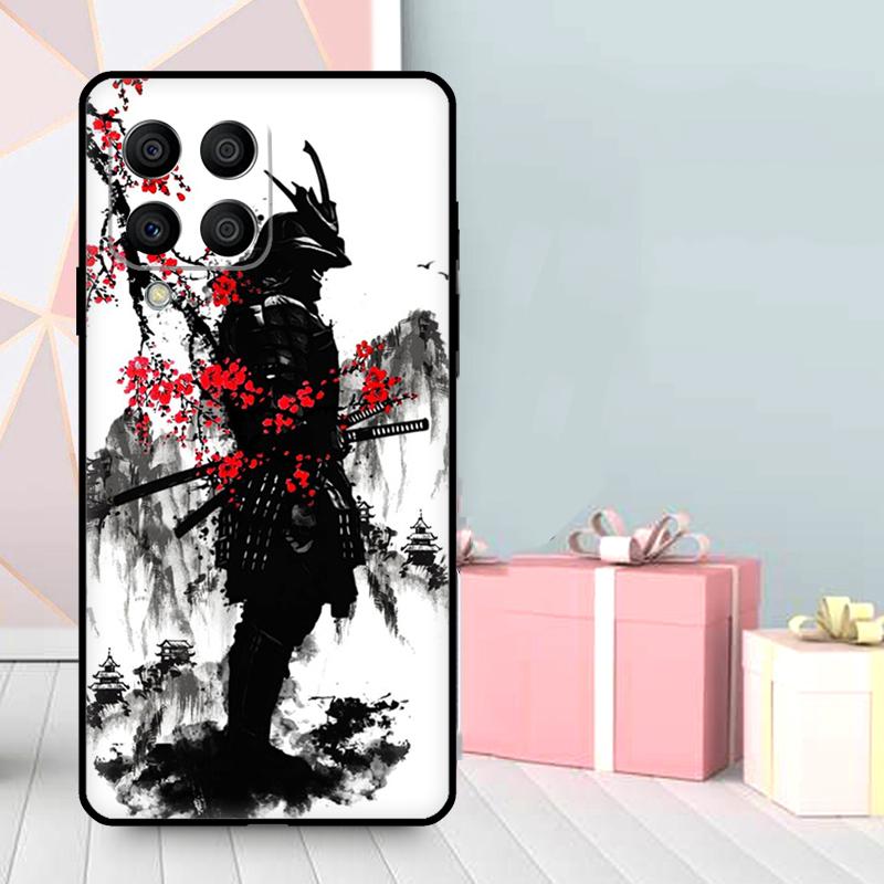 Japanese Samurai Warrior Case For Samsung Galaxy M56 M52 M32 M53 M16 M11 M21 M31 M35 M12 M13 M14 M15 M36 M55 M34 M54