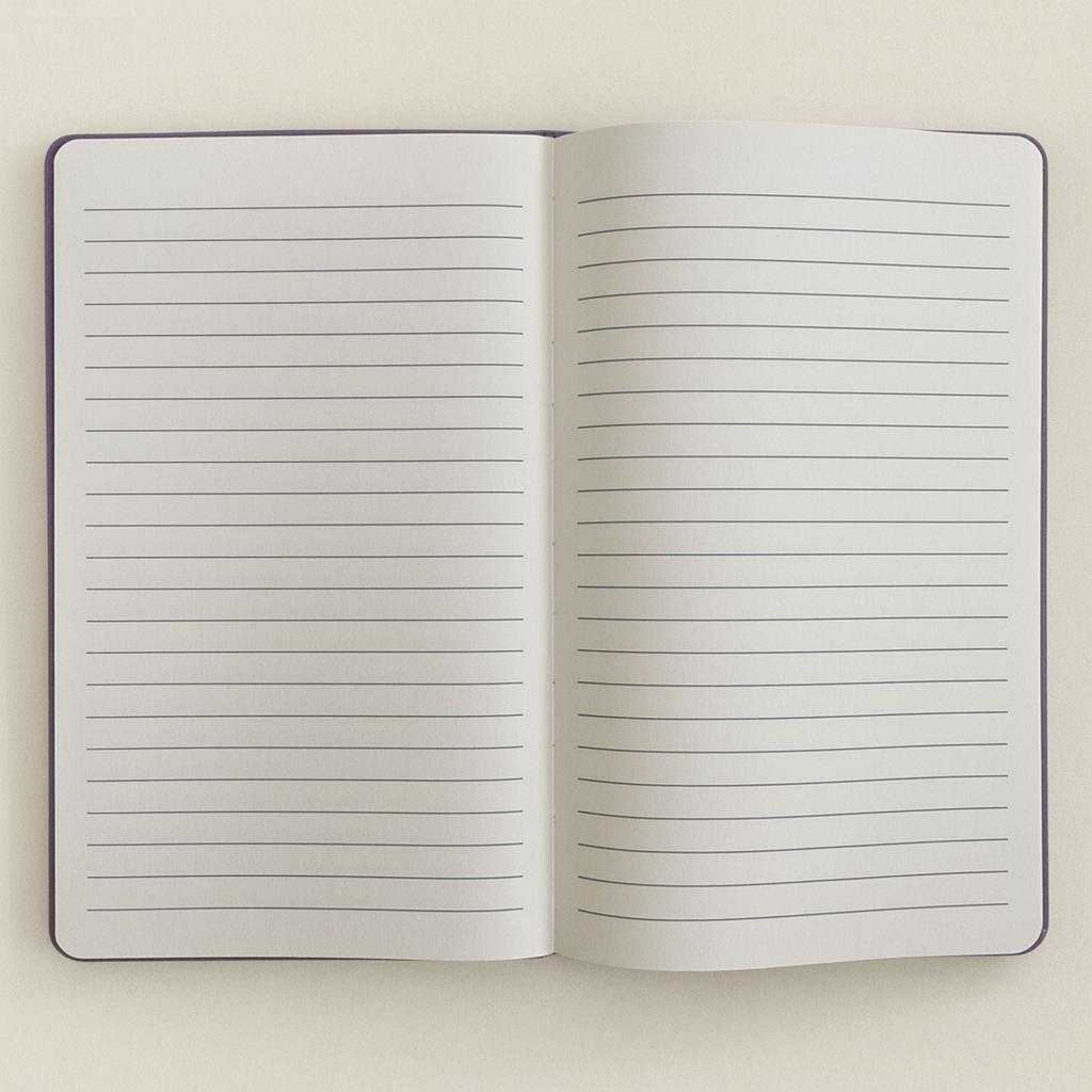 Lavender Velvet Notebook – 80 Pages – Believe Yourself