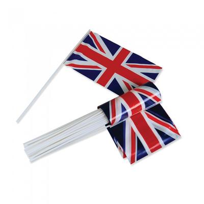 Bristol Novelty Union Jack Hand Waver Flags (Pack of 50)