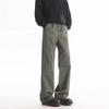 American Retro Lumberjack Jeans Men's Autumn Trendy Brand Design Sense Loose Casual Cleanfit Straight Pants