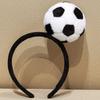 Soccer Football Head Band Cheerleaders Tournament Headwear Stuffed Plush Toys Sports Fans Team Party Favor Hair Accessories