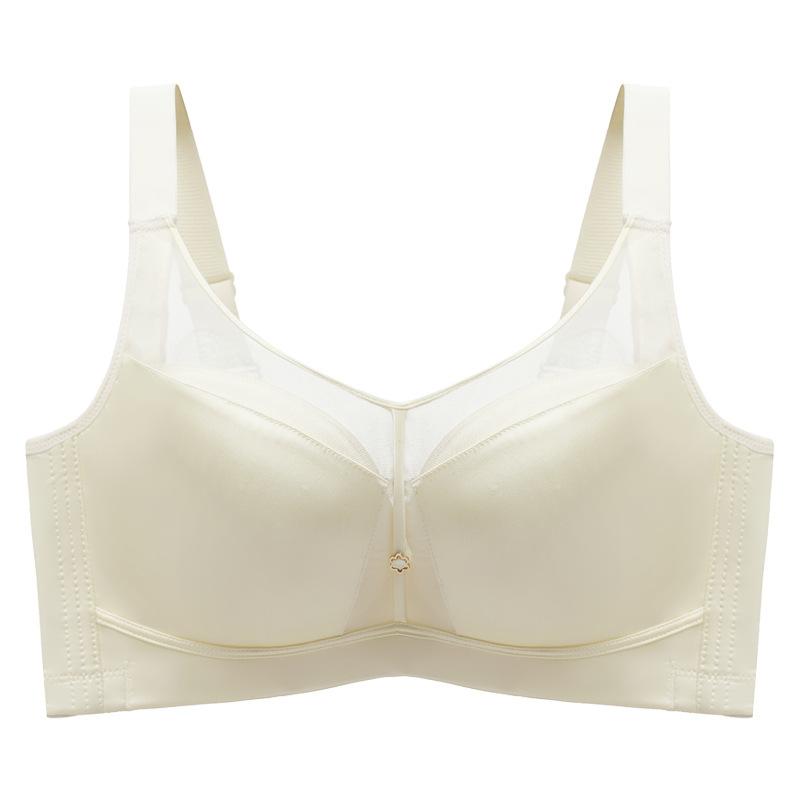 Soft Steel Ring Underwear for Women In Summer Thin Plus Size Bra Full Cup Collection Accessory Bra