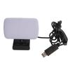 Webcam Light USB 3 Light Colors 10 Dimming Modes Flexible Rotatable Mini Video Light for Laptop Meet