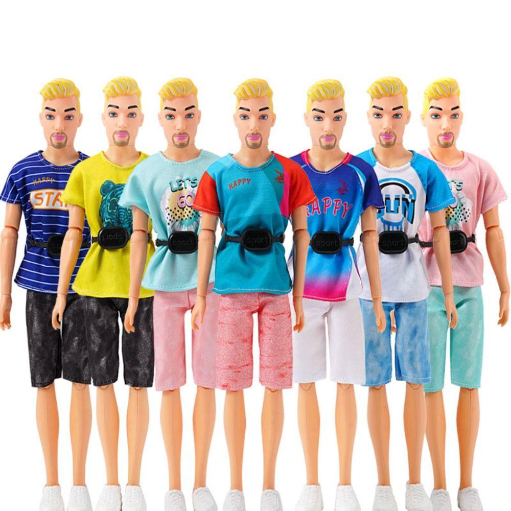 

Повседневная одежда, летний наряд, модная одежда ручной работы, новинка 2023 года, аксессуары для куклы-принца, кукла 30 см