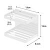 Yamazaki Magnetic Bathroom Soap Tray 2-Tier White Approx. W12 X D8.5 X H10cm Tower 3809