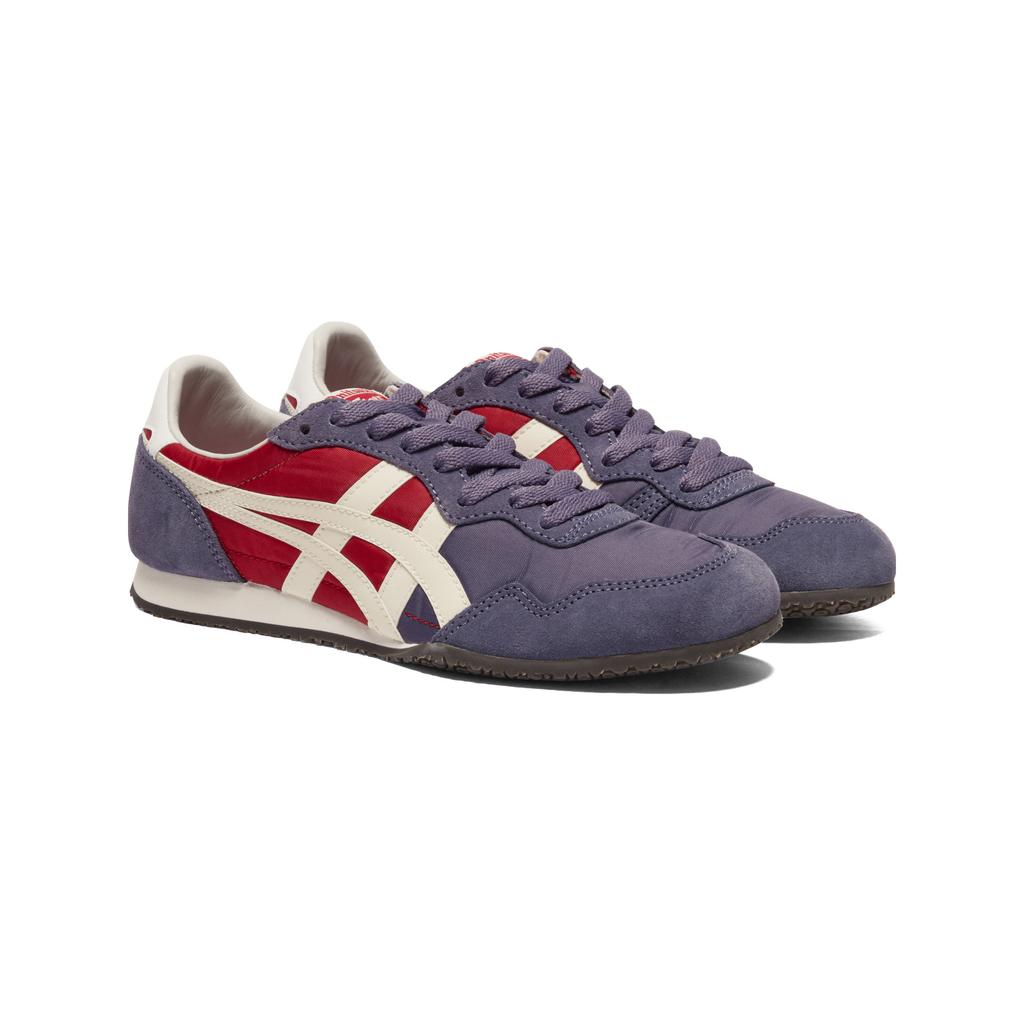 ONITSUKA TIGER Serrano Retro Versatile Lifestyle Casual Shoes Unisex Sneakers Purple Red 1183B400-501