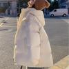 Women Down Jacket Thick Warm Winter Clothes Puffer Parka Coats Overcoat Hooded Streetwear Jackets Sportswear Casual Parkas