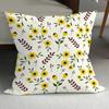 Spring Beautiful Pillowcase Abstract Floral  Living Room  Bed Sofa