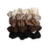 3/5Pcs Women Advanced Retro Large Intestine Headband Elastic Hair Rope Elegant Ponytail Headband Hair Accessory for Curly Hair All Hairstyles