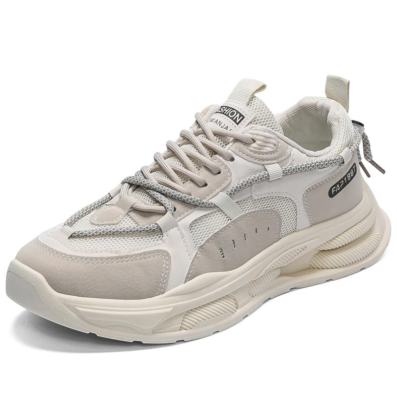 Fashion New Summer Mens Sports Running Shoes Casual Versatility Breathable Heightened Sneakers Comfortable Lace-up Shoes Tenis Masculino