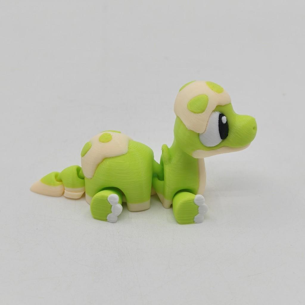 3D Printed Articulated Baby Toy Cute Flexi Figure with Movable Joints, Fidget Toy for Kids, Birthday Gift, Desk Decor, Keychain Accessory
