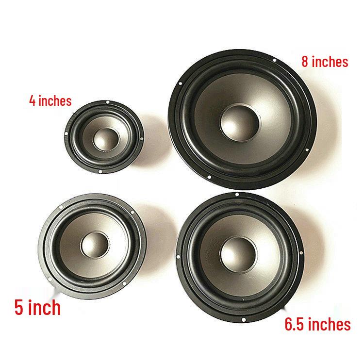 Free Shipping Reversed Edge Subwoofer Speaker Mid-bass Cabinet, Available in 4/5/6.5/8 Inch Sizes