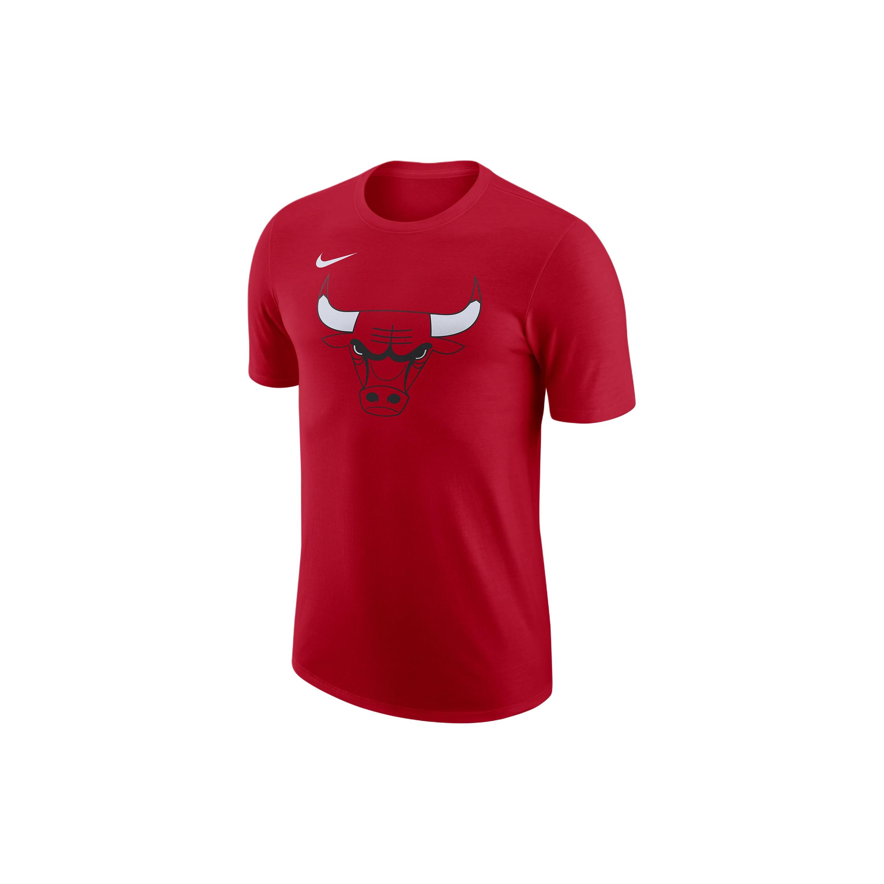 

Nike Футболка с круглым вырезом Chicago Bulls Essential Cartoon Graphic, мужская, университетско-красная FJ0231-657 M