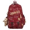 Schoolbag Children Elementary School Students Girls Junior High School Boys High School Letters Large Capacity Backpack
