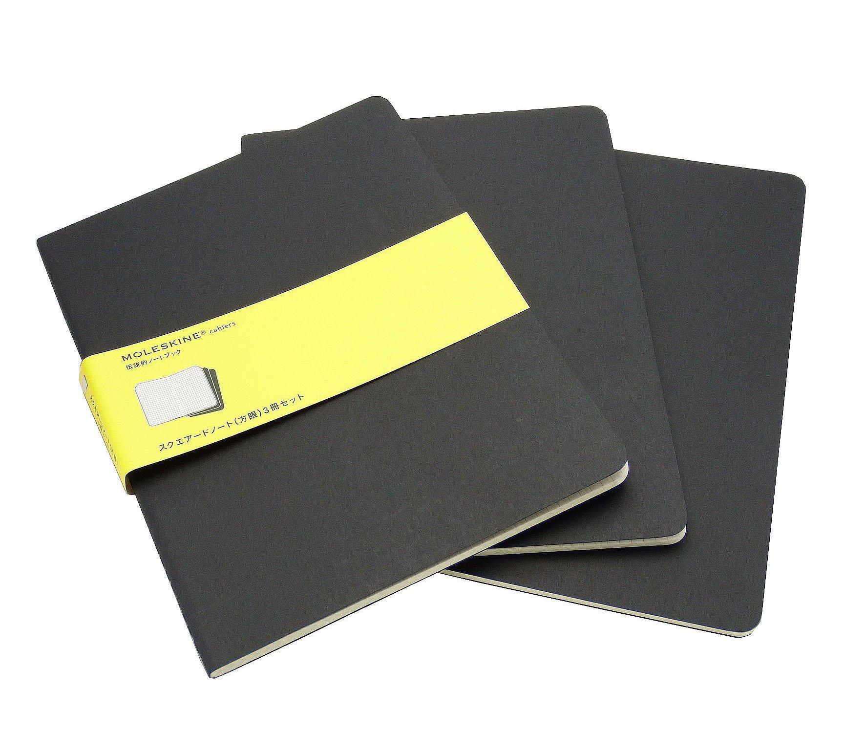 

Moleskine Notebook Cahier Journal Grid QP322 XL Black чёрный