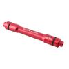 Bicycle 15mm Thru Axle Hub Adapter To 9mm Quick Release Skewer for 100mm Front Wheel (Red)