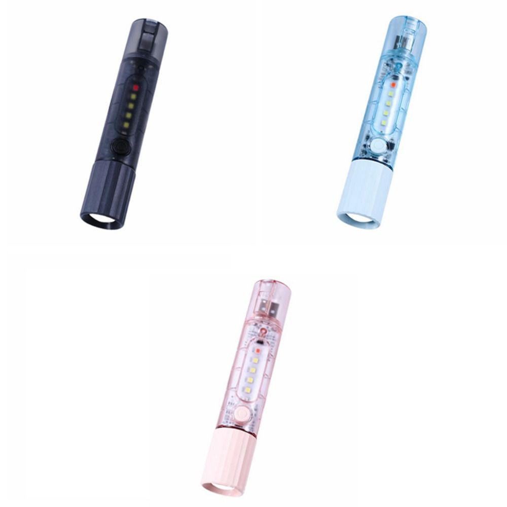 Rechargeable LED Emergency Flashlight Small Portable Flashlight  Camping