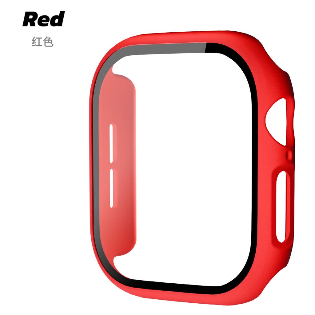 Tempered Glass+Cover For Apple Watch 10 46mm Matte Hard PC Bumper Screen Protector Case iWatch Series 10 42mm Accessories