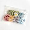 Net Celebrity High Elasticity Thin Hair Tie - Small Circle Style for Girls