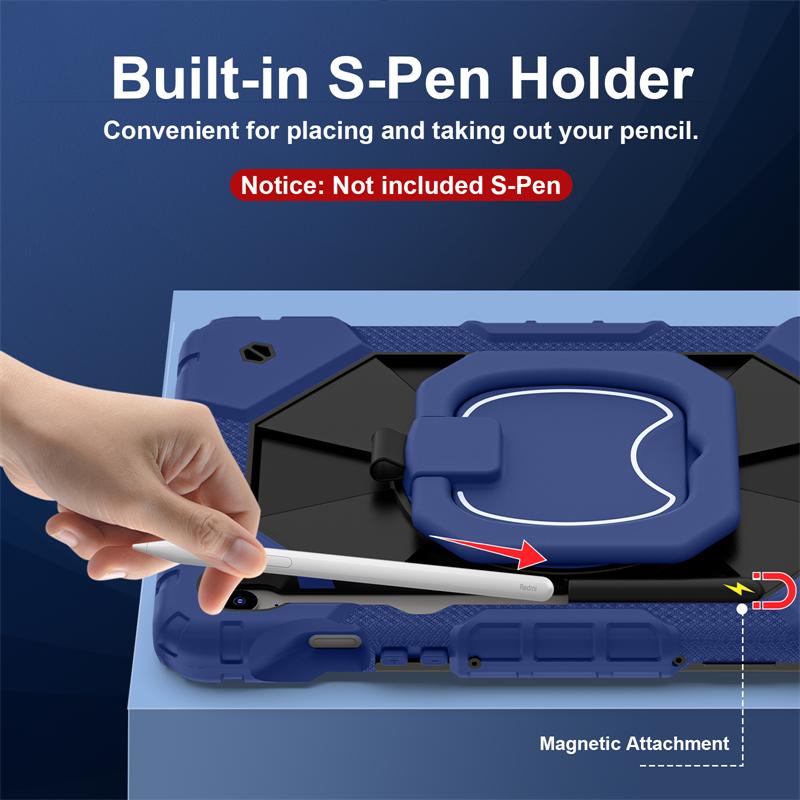 For Samsung Galaxy Tab S10 Lite FE 10.9 Inch Case Heavy Duty Tablet Cover for Galaxy Tab S9 11" FE 10.9" Armor Funda Coque