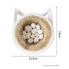 Jade Bird Breeding Nest with Double-Sided Fabric and Galvanized Stand