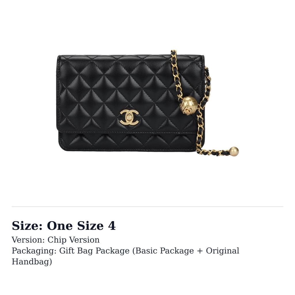 Chanel Classic Wallet On Chain Lambskin Black AP1450-B02991-94305