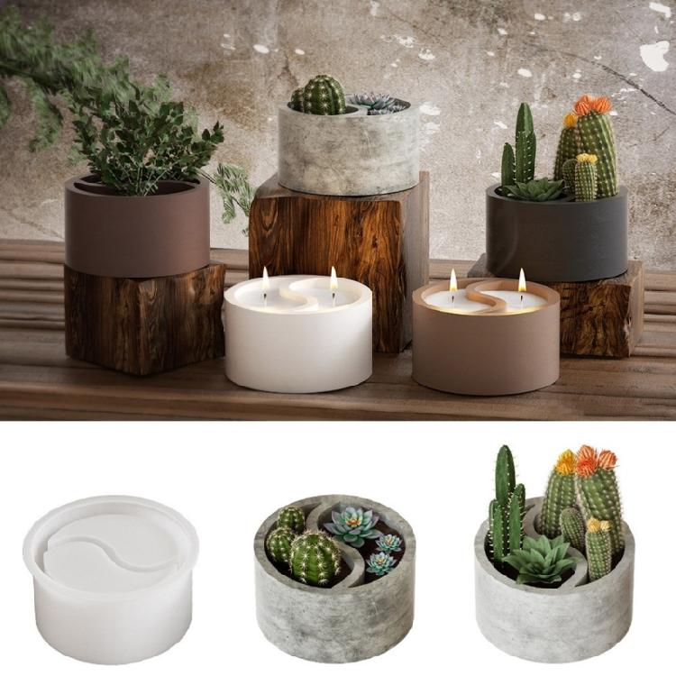 Unique Silicone Molds Crafting Moulds Vase Molds Flowerpot Molds Epoxy Resin Mold Pen Storage Holder Molds for Crafting