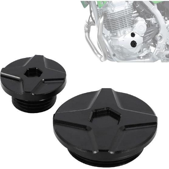 

Motorcycle Engine Timing Plug Bolts Cap Cover for KLX 230,Dirt Bike Screws for KLX230 20-25/KLX232 24-25/KLX230R 20-25/KLX230SM 24-25/KLX230RS чёрный