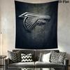 Atlanta Falcons Wall Tapestry Aesthetic Wall Hanging Printed Fabric Blanket Decorative Tapestries for Bedroom Living Room Home Decor