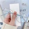Anti-Blue Glasses High-Value Anti-Radiation Myopia Female Students Fresh Big Face Flat Light Glasses Frame Male