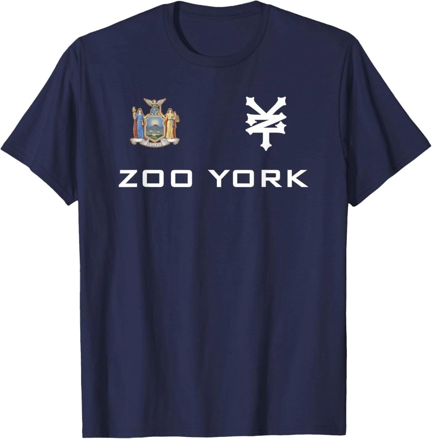 Zoo York State Seal Crest NYC Skateboard Vintage T-Shirt Unisex T-Shirt 2XL