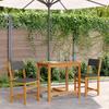 VidaXL Balcony Set with Cushions 3 Pcs Solid Acacia Wood, Garden Furniture Set, Furniture Set of 365856
