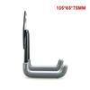 Heavy Duty Metal Hook Wall Mount Heavy Duty Garage Organizer Steel Hooks Water Pipe Bicycle Hanger Load Bearing Accessories