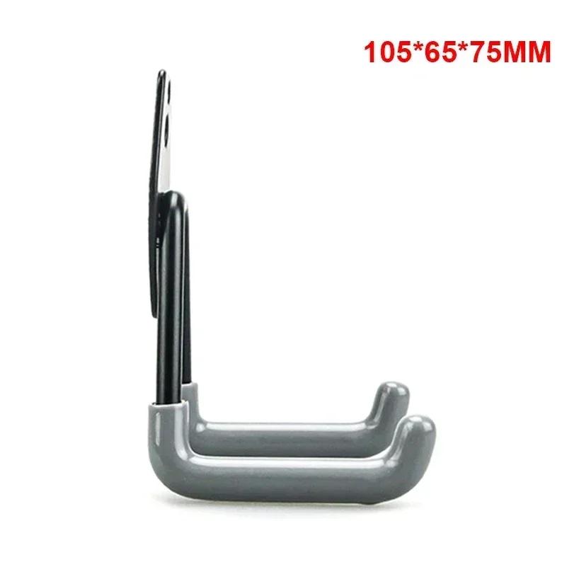 Heavy Duty Metal Hook Wall Mount Heavy Duty Garage Organizer Steel Hooks Water Pipe Bicycle Hanger Load Bearing Accessories