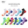 Unisex Marathon Compression Socks: Mid-Calf for Running, Cycling, Hiking, Badminton with Towel Bottom