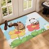 Bubu And Dudu Cute Cartoon Floor Mat Kids Room Bedroom Decoration Balcony Anti-Slip Doormat Living Room Welcome Rug