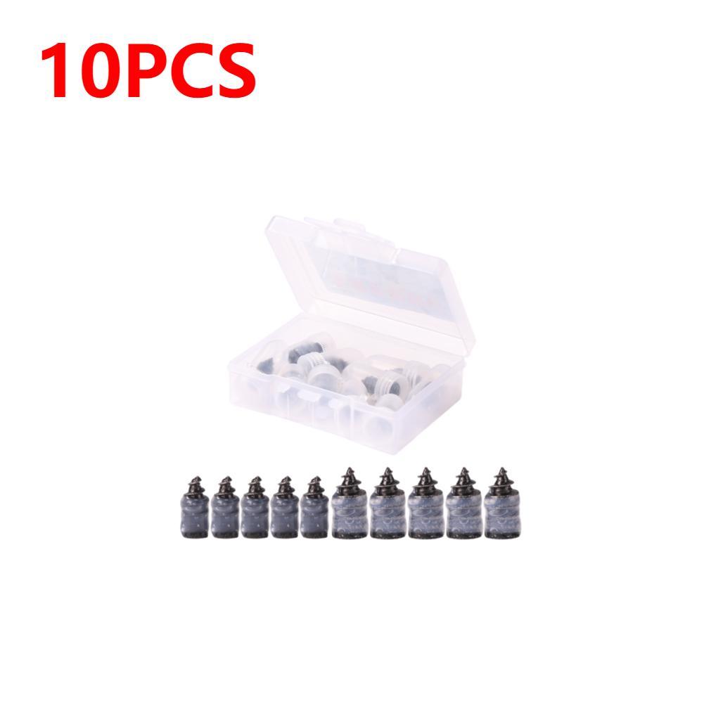 

10-100 шт. Универсальный набор для ремонта вакуумных шин для автомобиля, мотоцикла, скутера, резиновый бескамерный комплект для ремонта шин, самоклеящийся гвоздь для ремонта шин