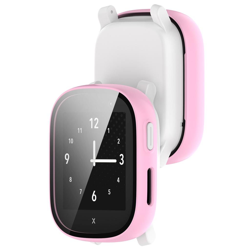 Schutzhülle mit Displayschutz für Xplora X6 Play Kratzfest Stoßfest Vollständige Abdeckung Smartwatch Einteilige Stoßfänger Schale