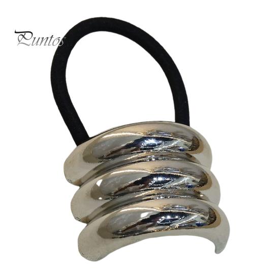 

Металлическое декорированное кольцо для волос, регулируемый эластичный браслет-манжета для волос с хвостиком, сплав, резинка для волос на затылке, аксессуар для волос H